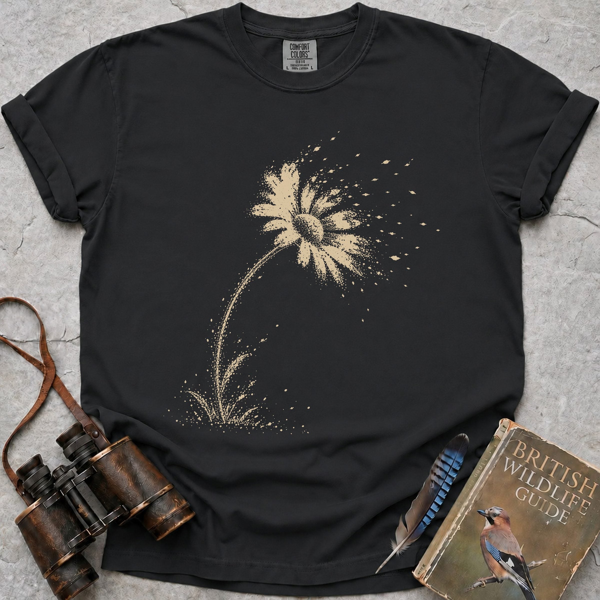 Daisy Dream T-Shirt — black