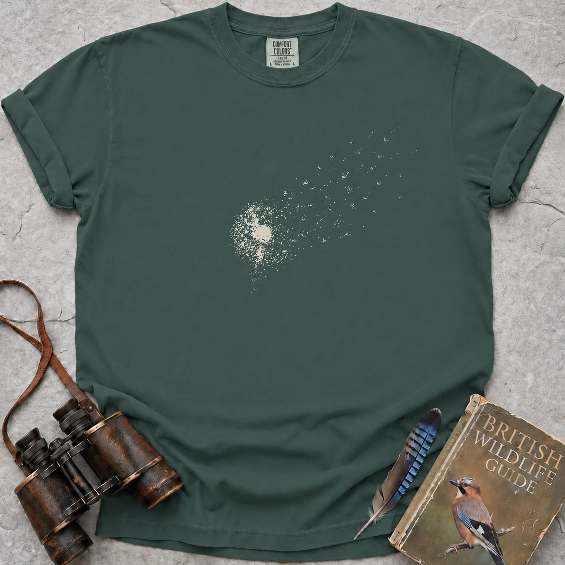 Dandelion Dream T-Shirt — blue spruce
