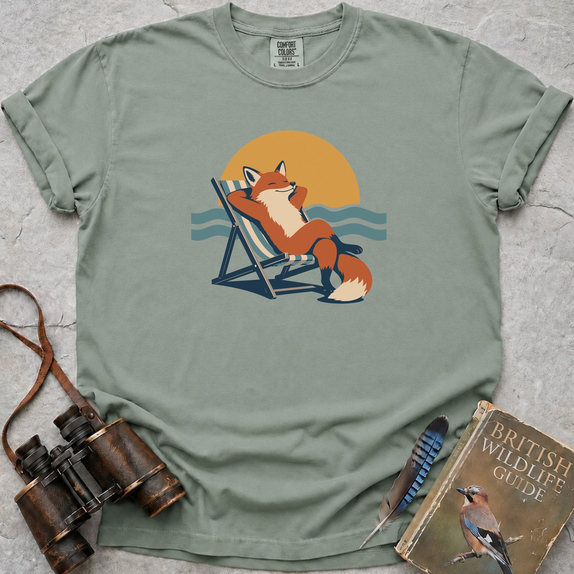 Deckchair Fox T-Shirt — bay