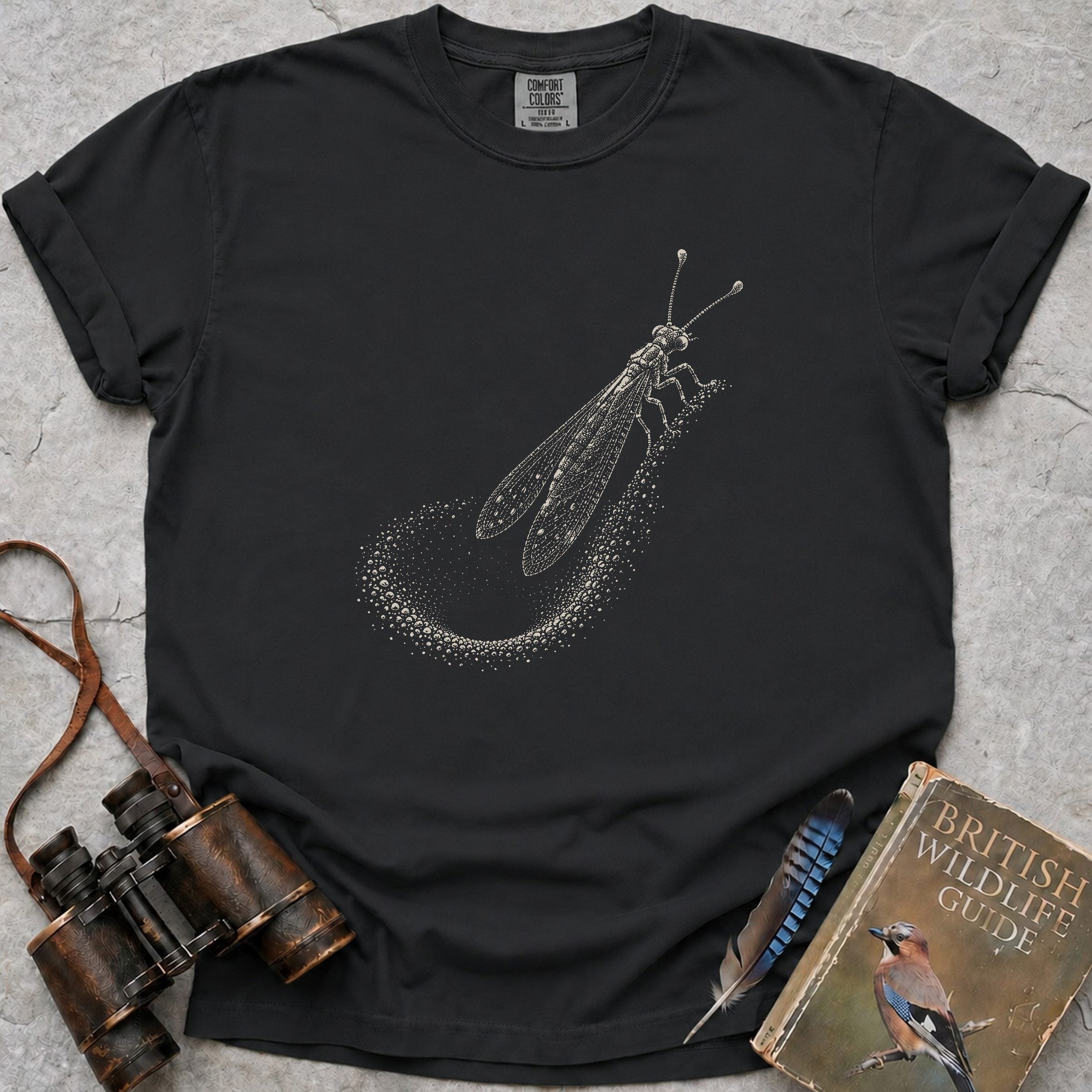 Delicate Rare Antlion T-Shirt — black