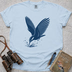 Diving Kingfisher T-Shirt — chambray