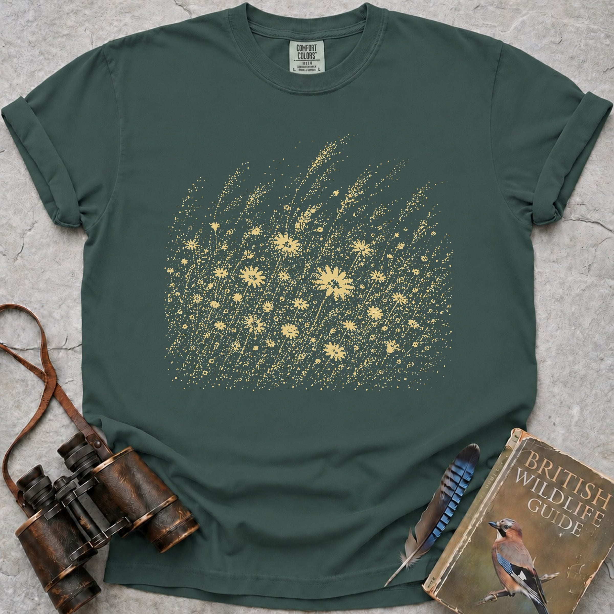 Dreamy Meadow T-Shirt — blue spruce