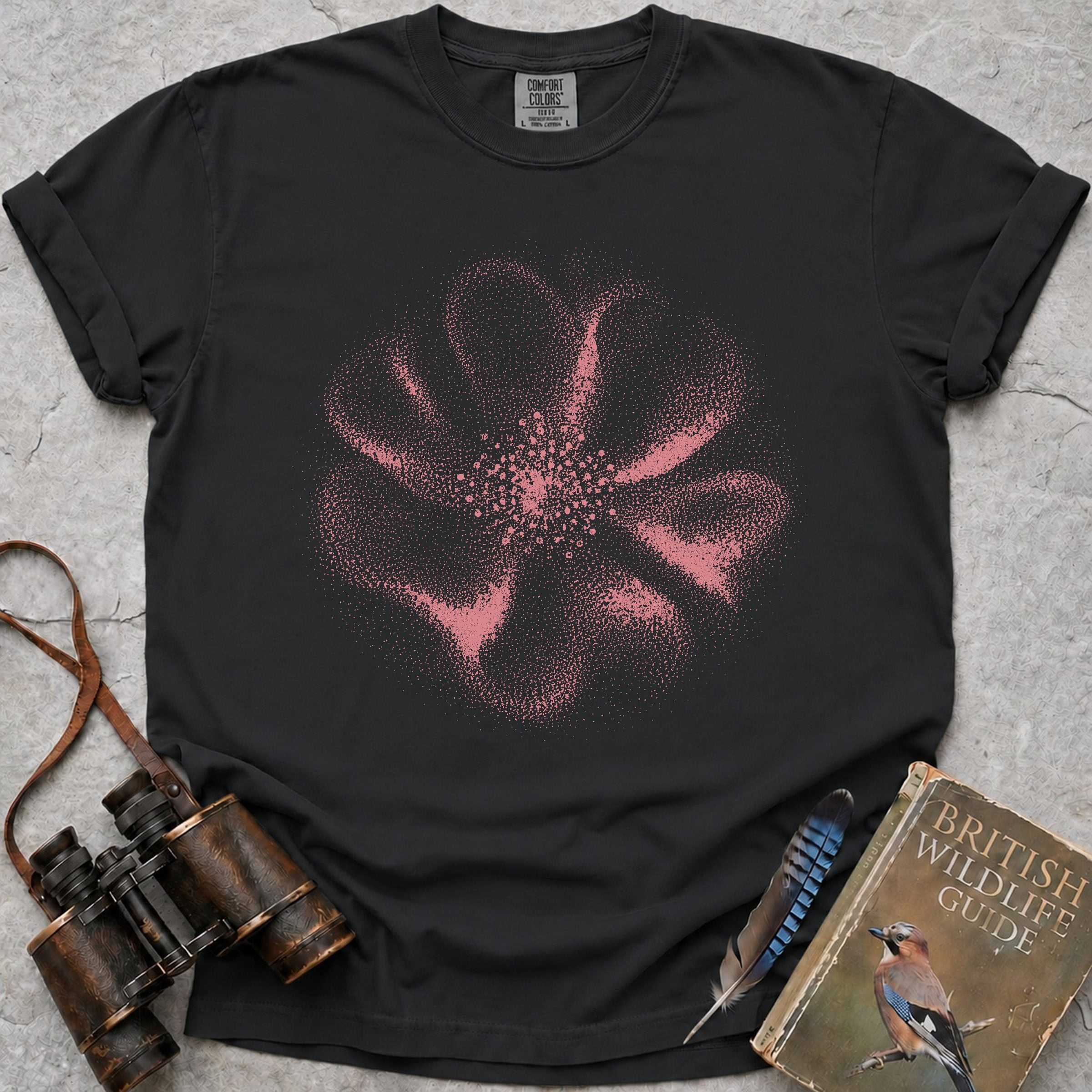Dreamy Wildflower T-Shirt — black