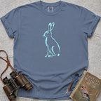 Electric Hare T-Shirt — blue jean