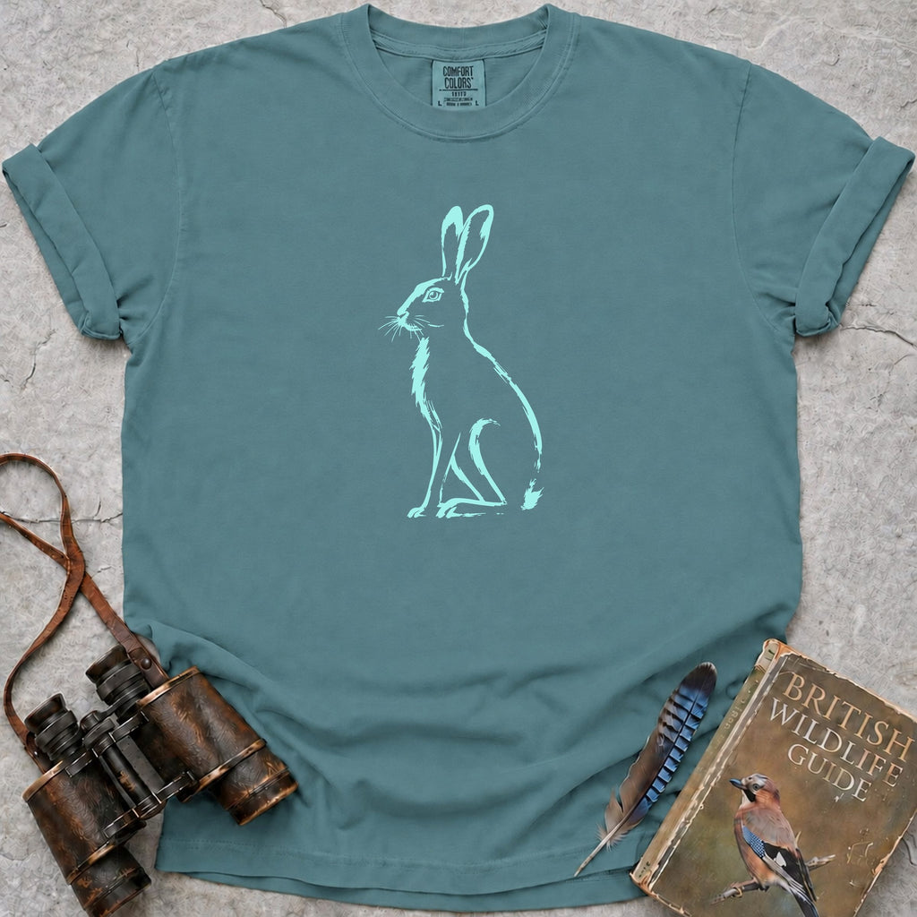 Electric Hare T-Shirt — seafoam