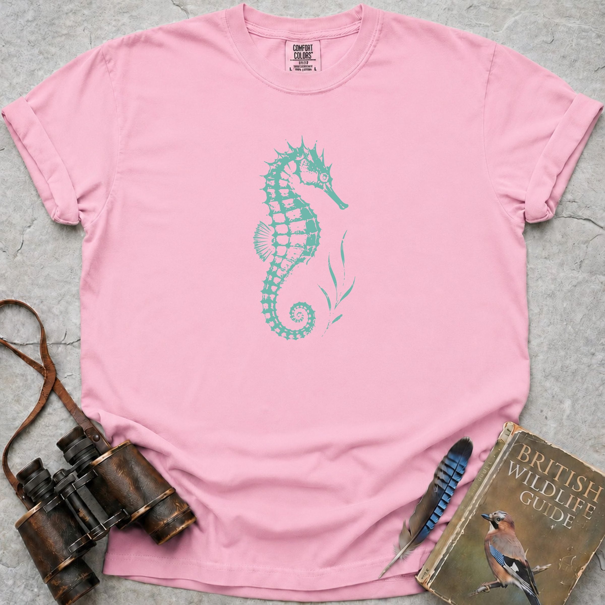 Elegant Spiny Seahorse T-Shirt — blossom
