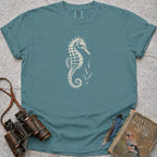 Elegant Spiny Seahorse T-Shirt — seafoam