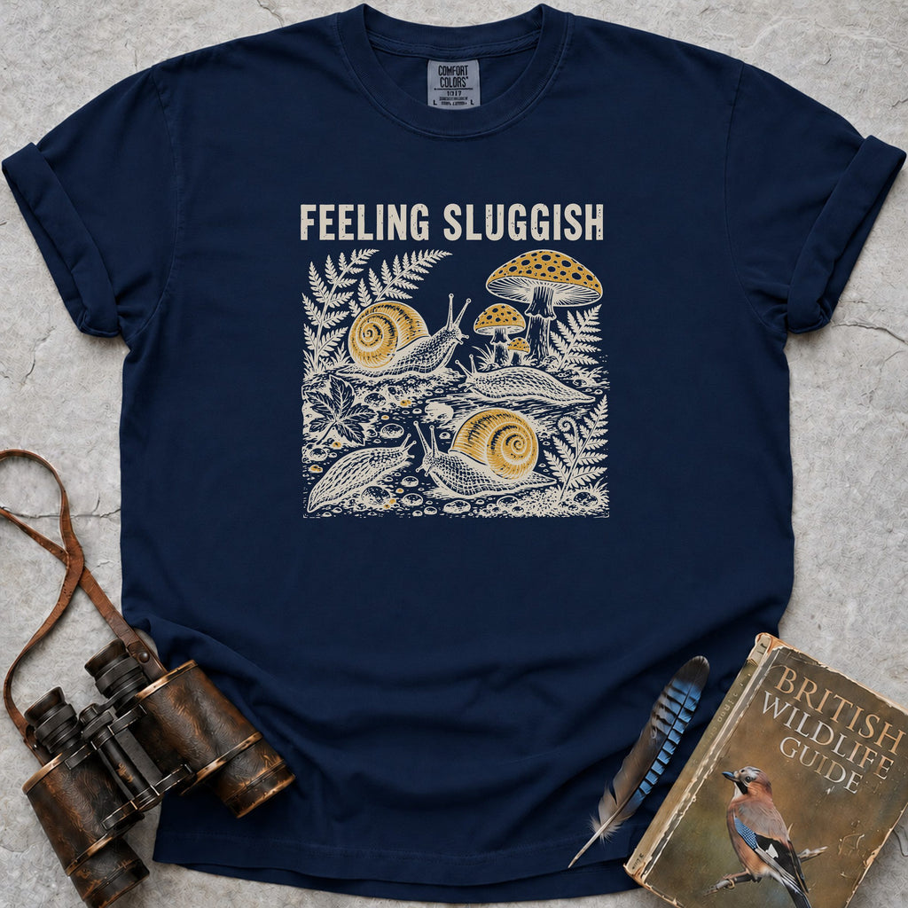 Feeling Sluggish T-Shirt — true navy