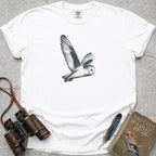Flight of the Owl T-Shirt — white
