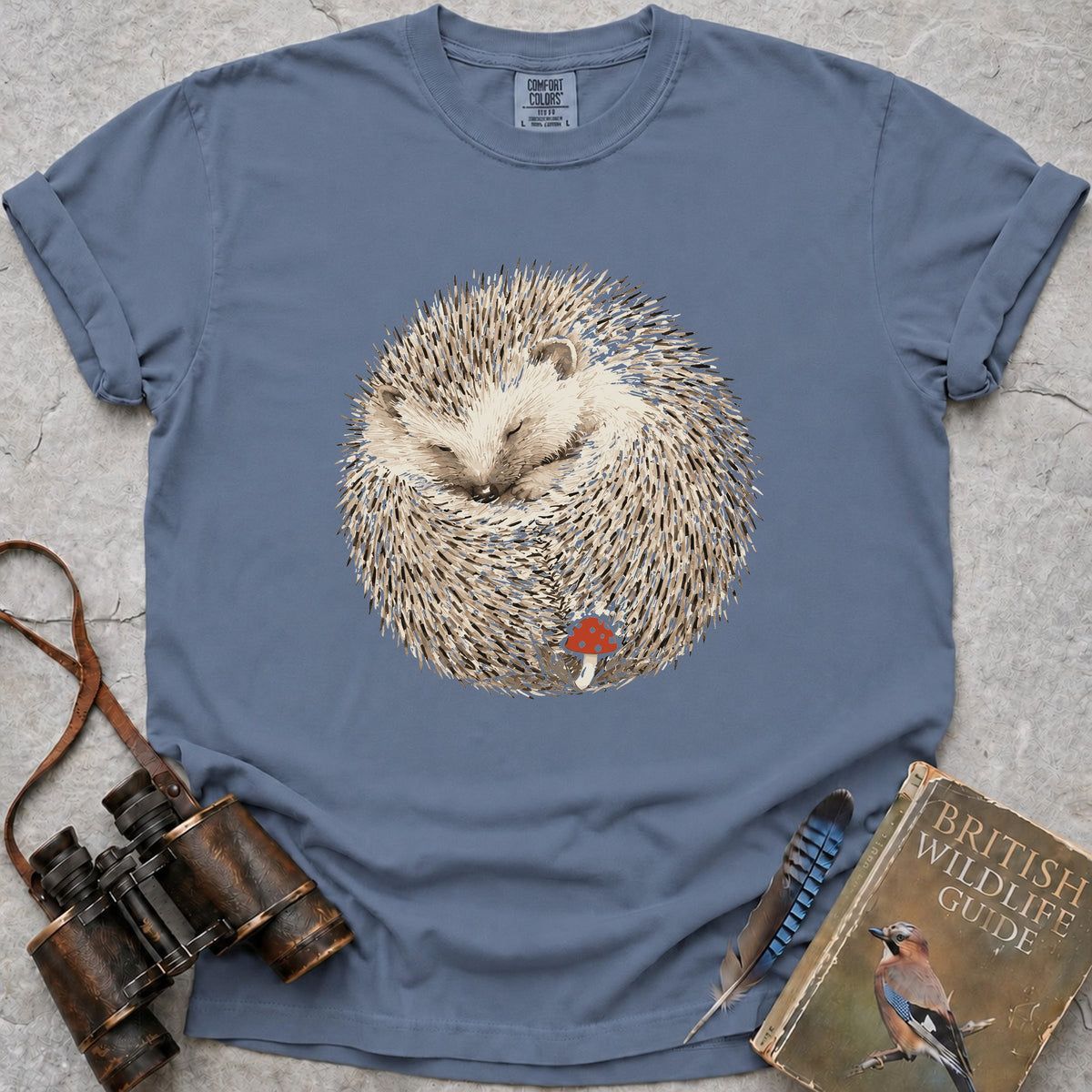 fly-agaric-hedgehog — blue jean
