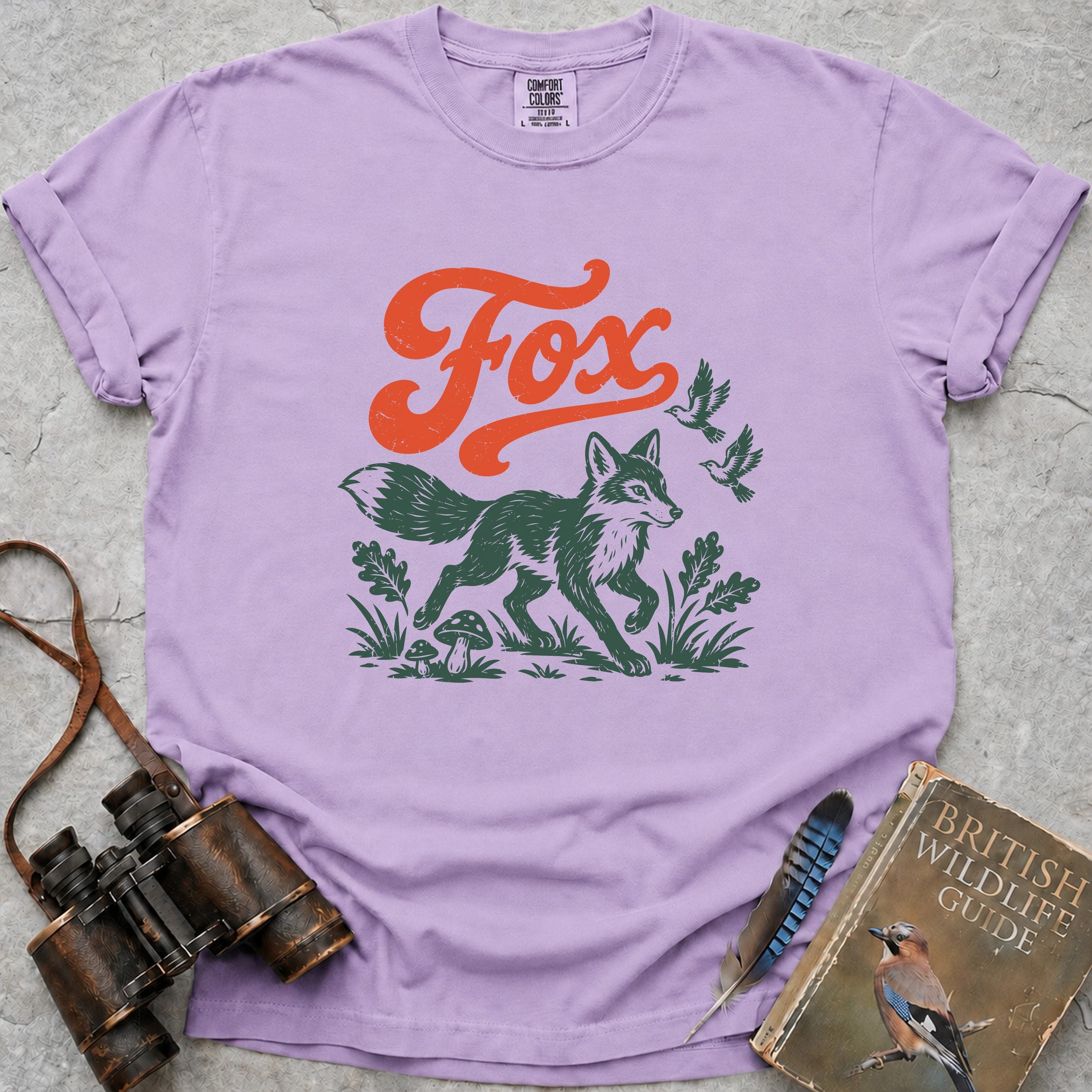 Fox T-Shirt — orchid