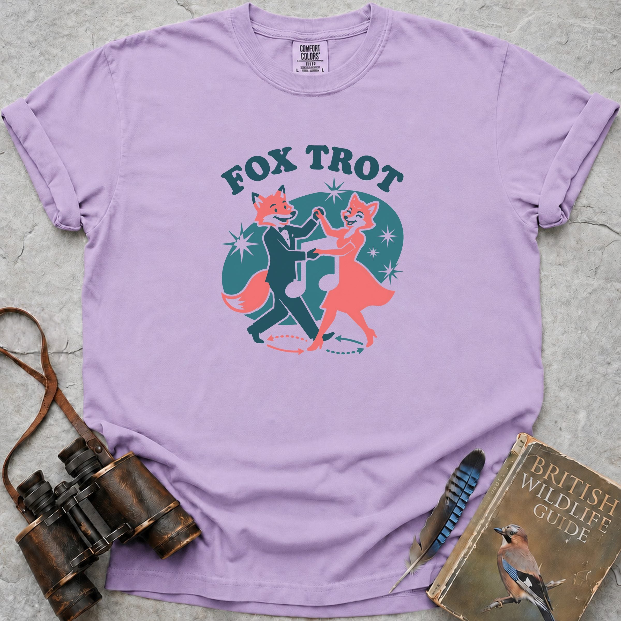 Fox Trot T-Shirt — orchid
