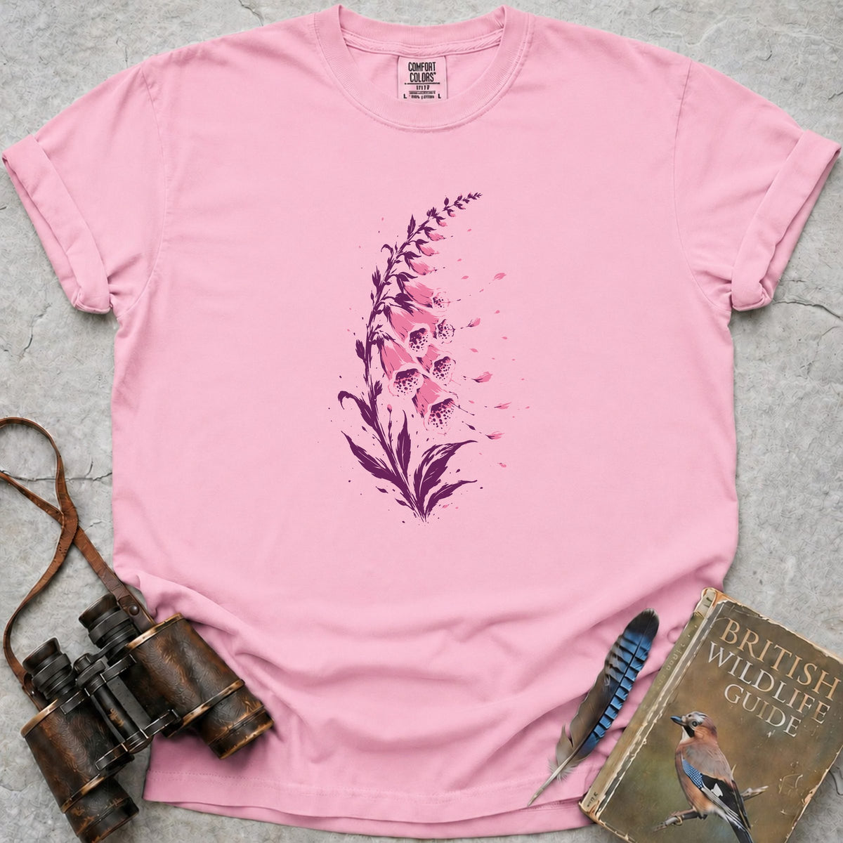 Foxglove Splash T-Shirt — blossom