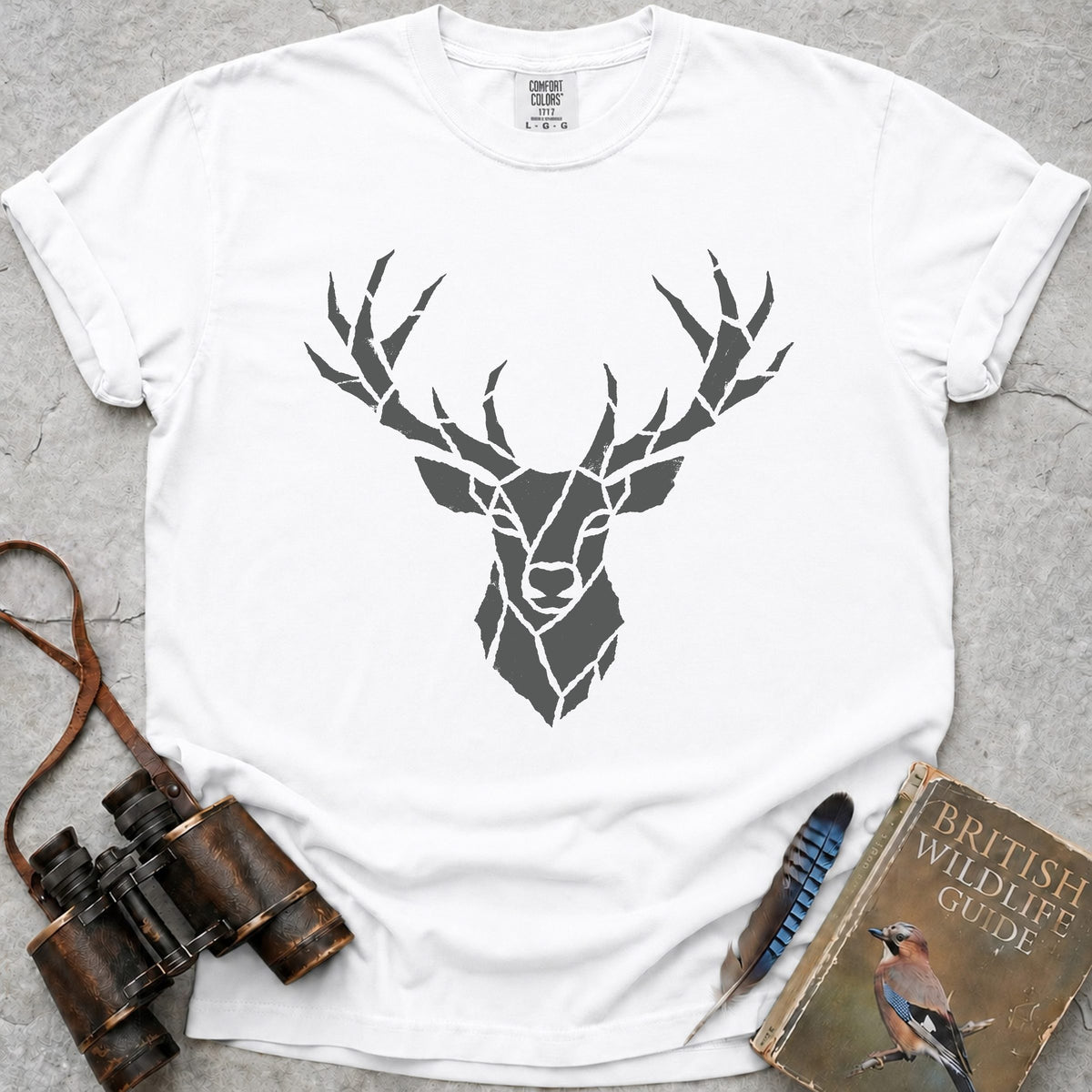 fractured-stag — white