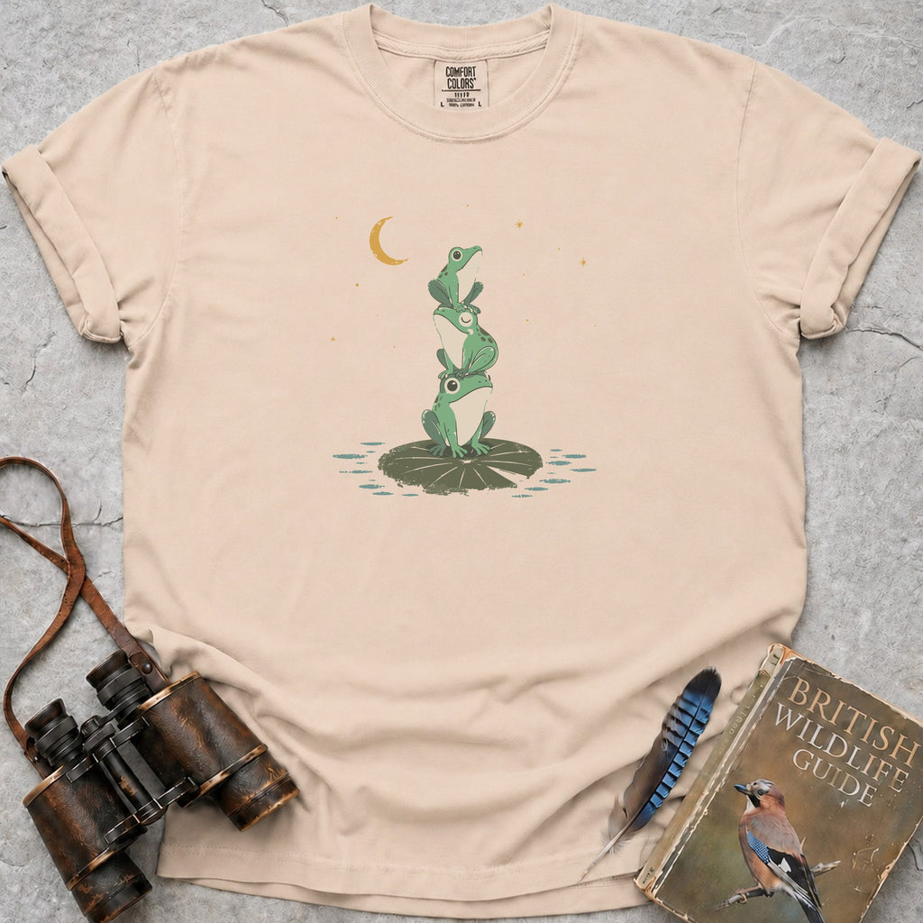 Frog Trio T-Shirt — ivory