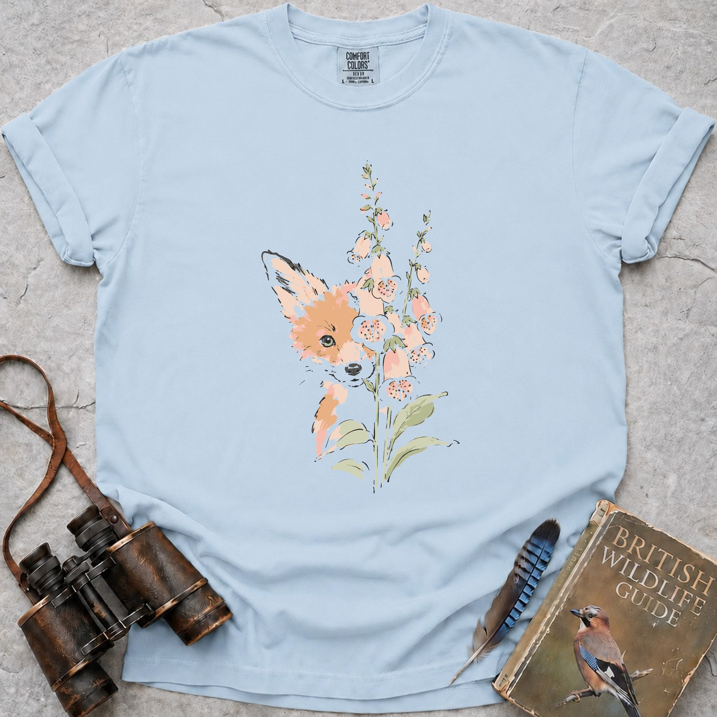 gentle-foxglove-fox — chambray