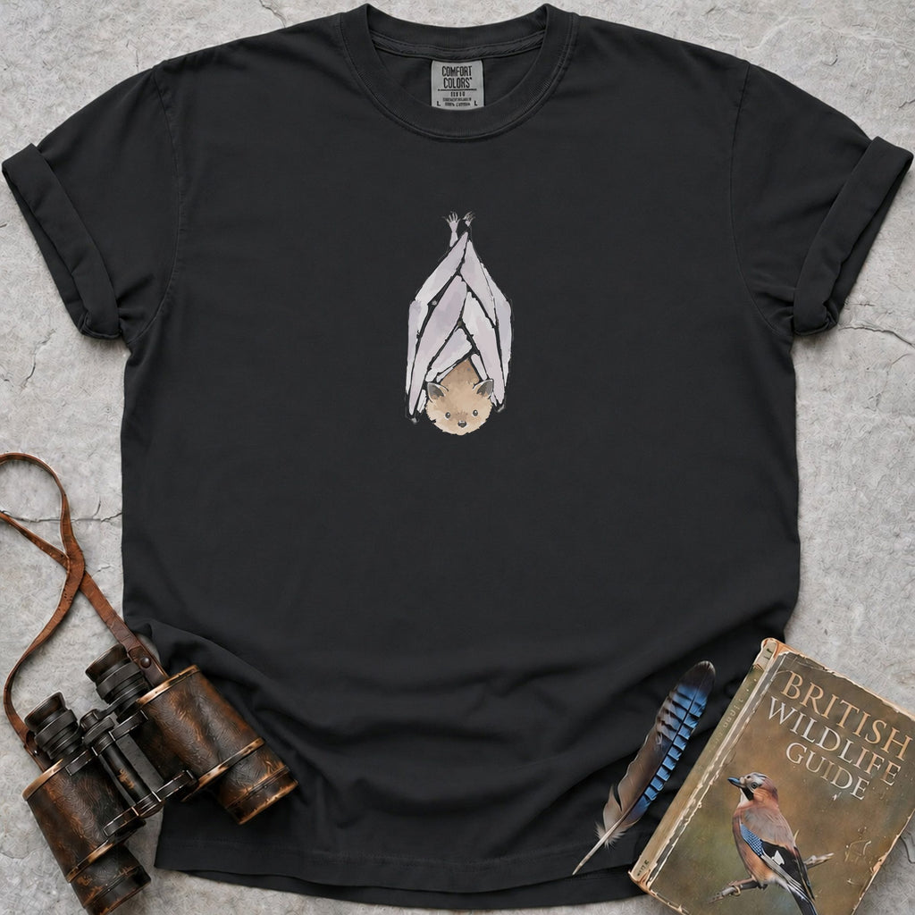 Gentle Pipistrelle Bat T-Shirt — black