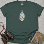 Gentle Pipistrelle Bat T-Shirt — blue spruce