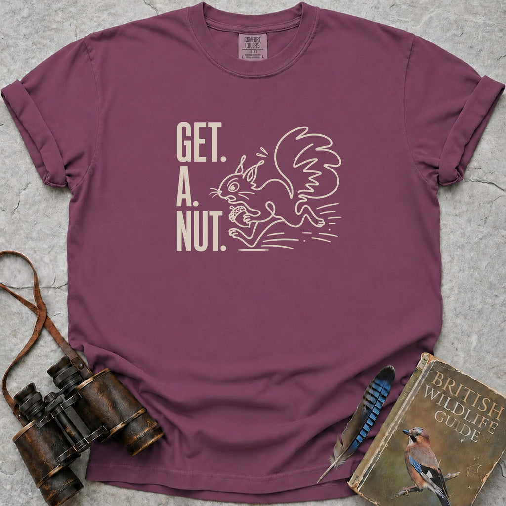 Get A Nut Squirrel T-Shirt — berry