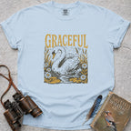 Graceful Swan T-Shirt — chambray