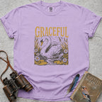 Graceful Swan T-Shirt — orchid