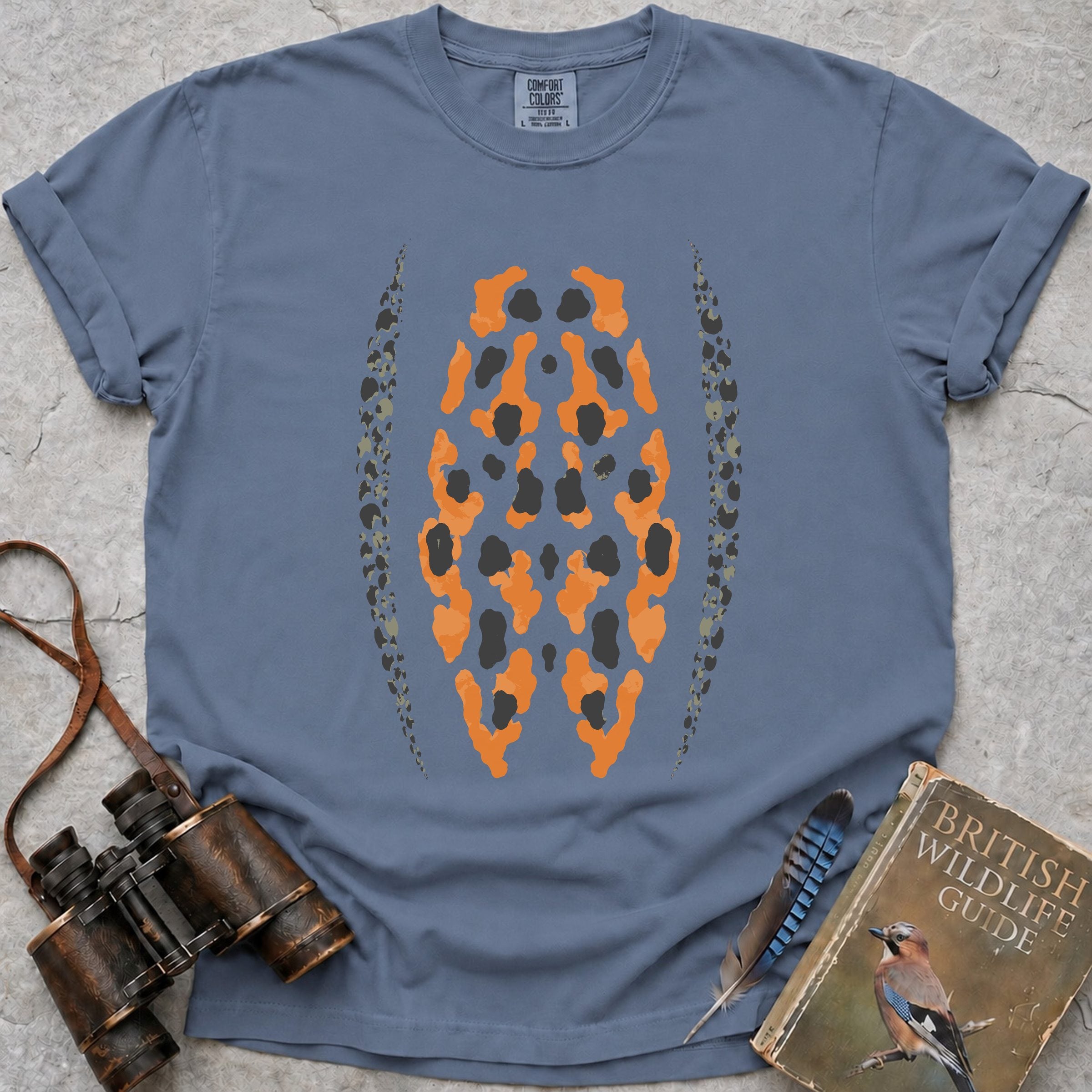 Great Crested Newt Belly T-Shirt — blue jean