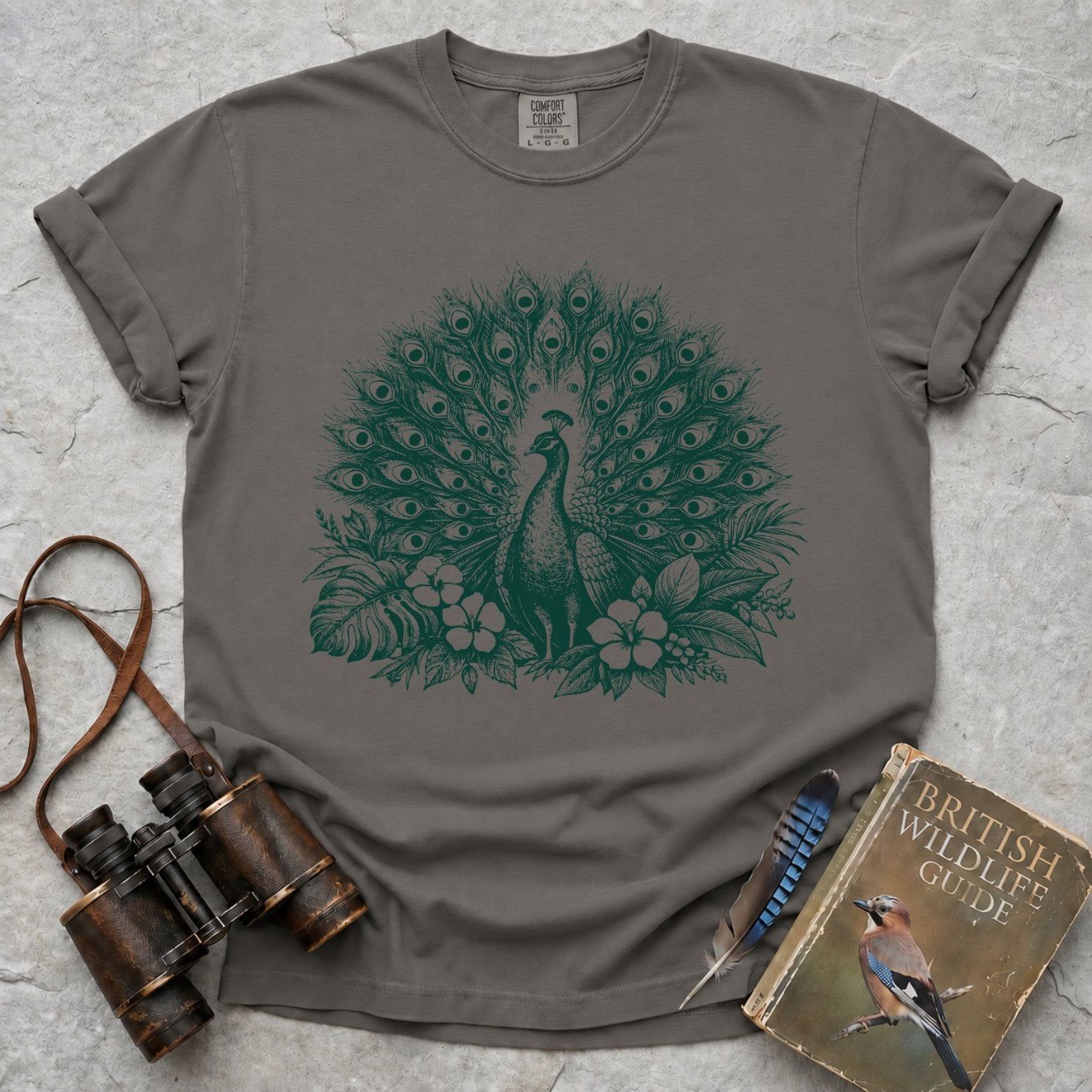 Peacock Bloom T-Shirt