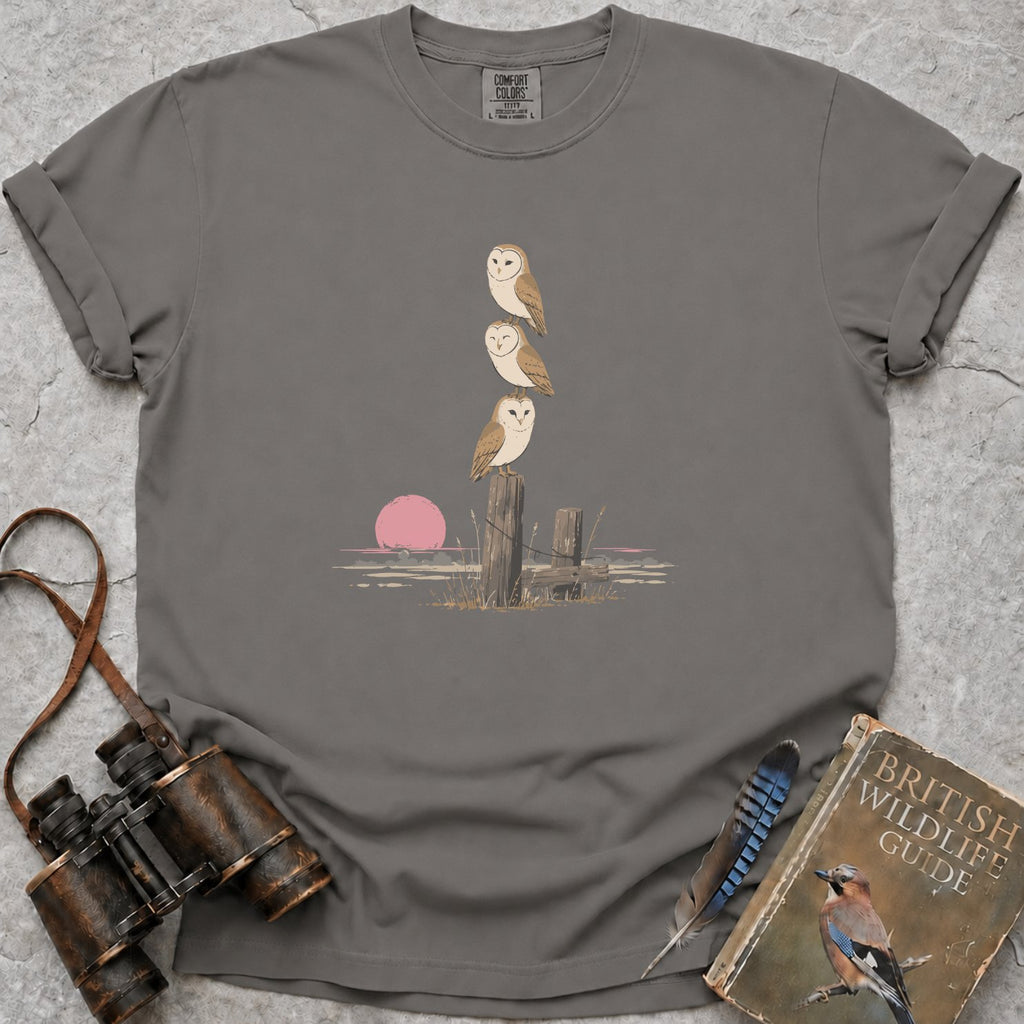 Barn Owl Trio T-Shirt