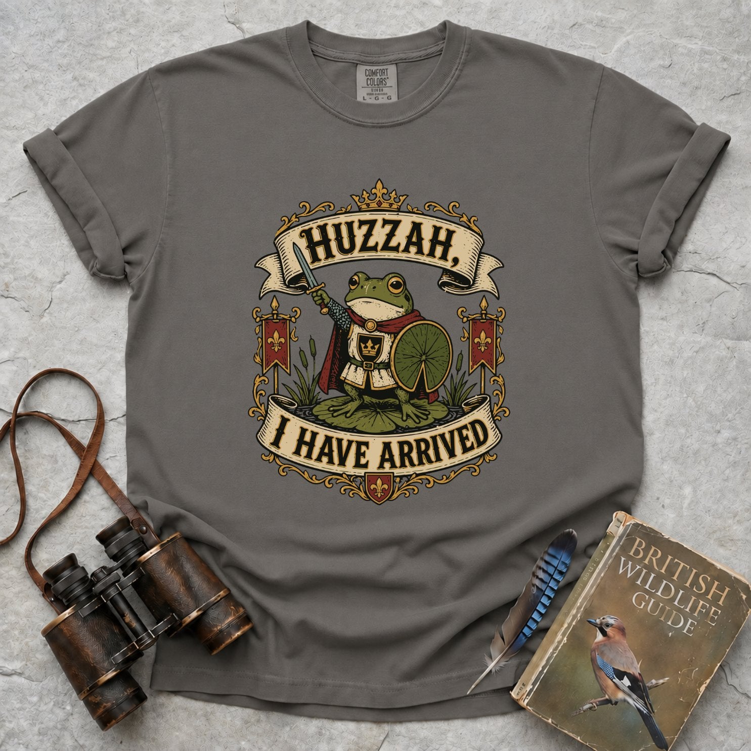 Huzzah, I Have Arrived Frog T-Shirt