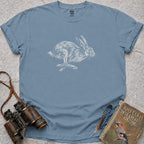 Hare Chase T-Shirt — ice blue