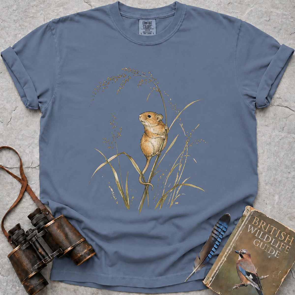 harvest-mouse — blue jean