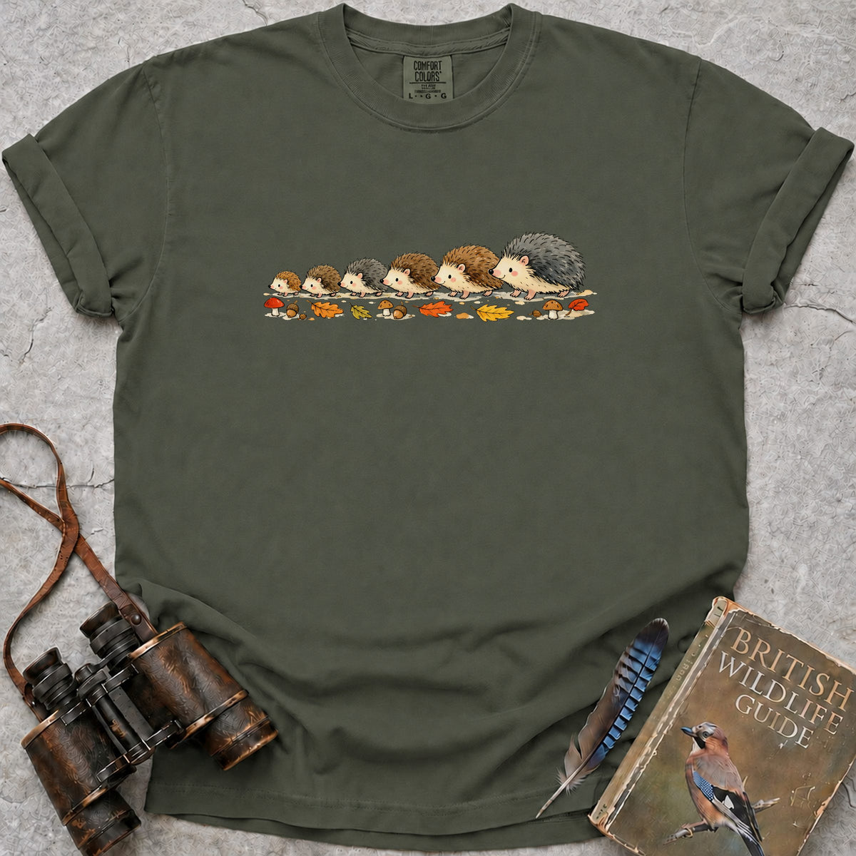 hedgehog-prickle — moss