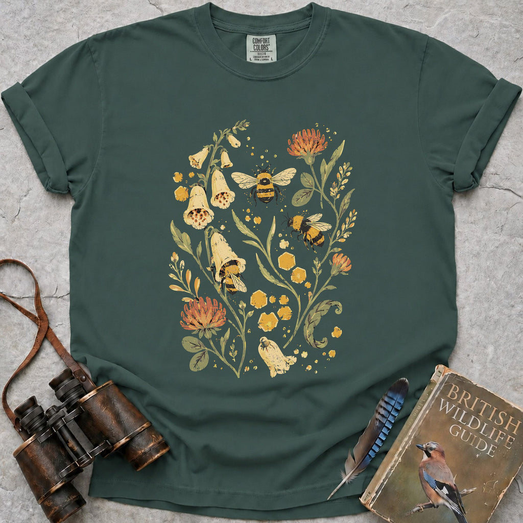 honeybee-delight — blue spruce