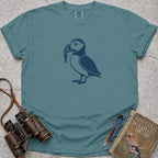 Hungry Puffin T-Shirt — seafoam