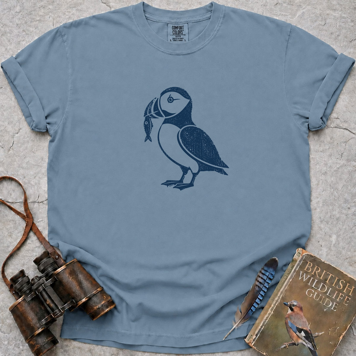 hungry-puffin — ice blue