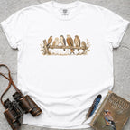 hunters-gathering — white