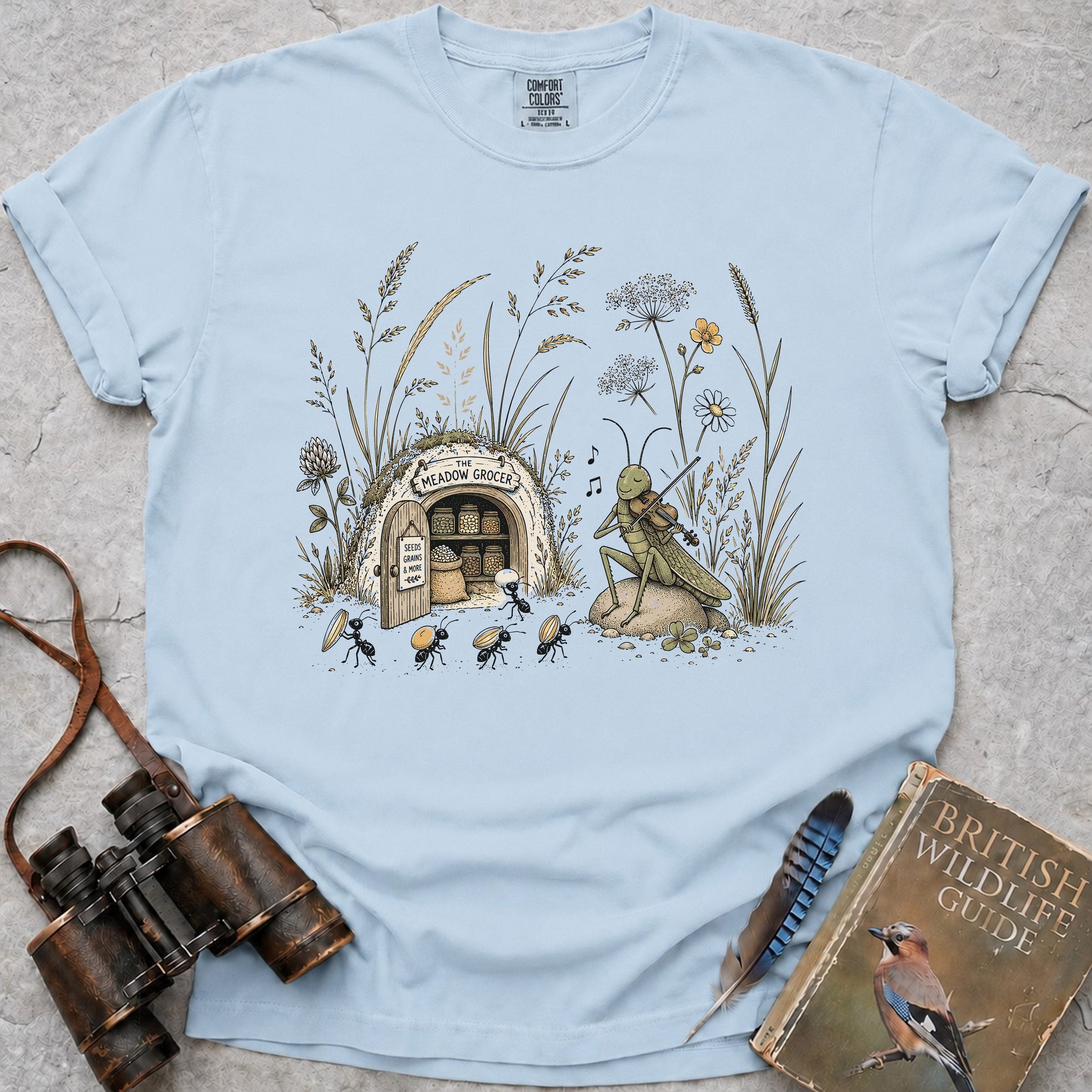 Hypnotic Cricket T-Shirt — chambray