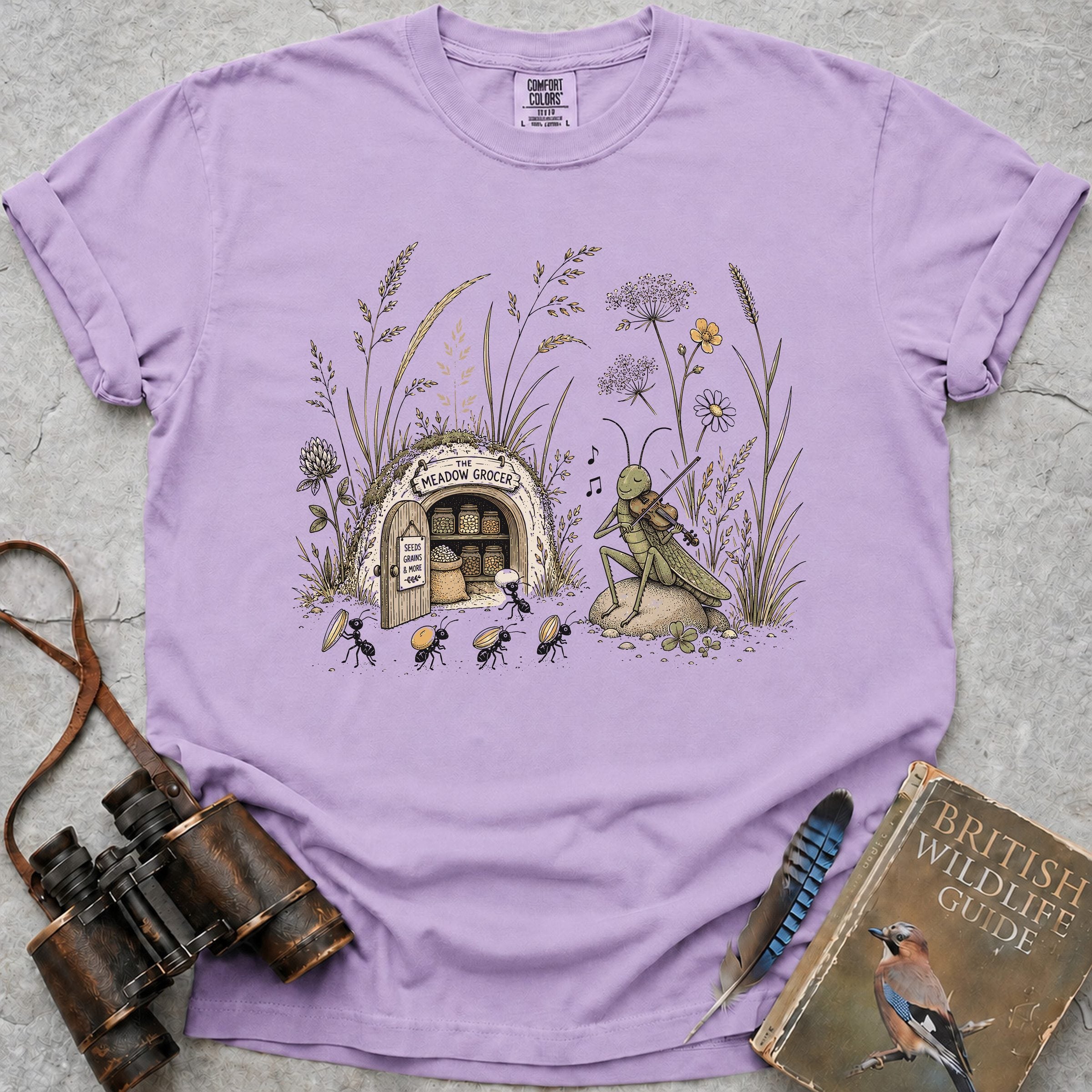 Hypnotic Cricket T-Shirt — orchid
