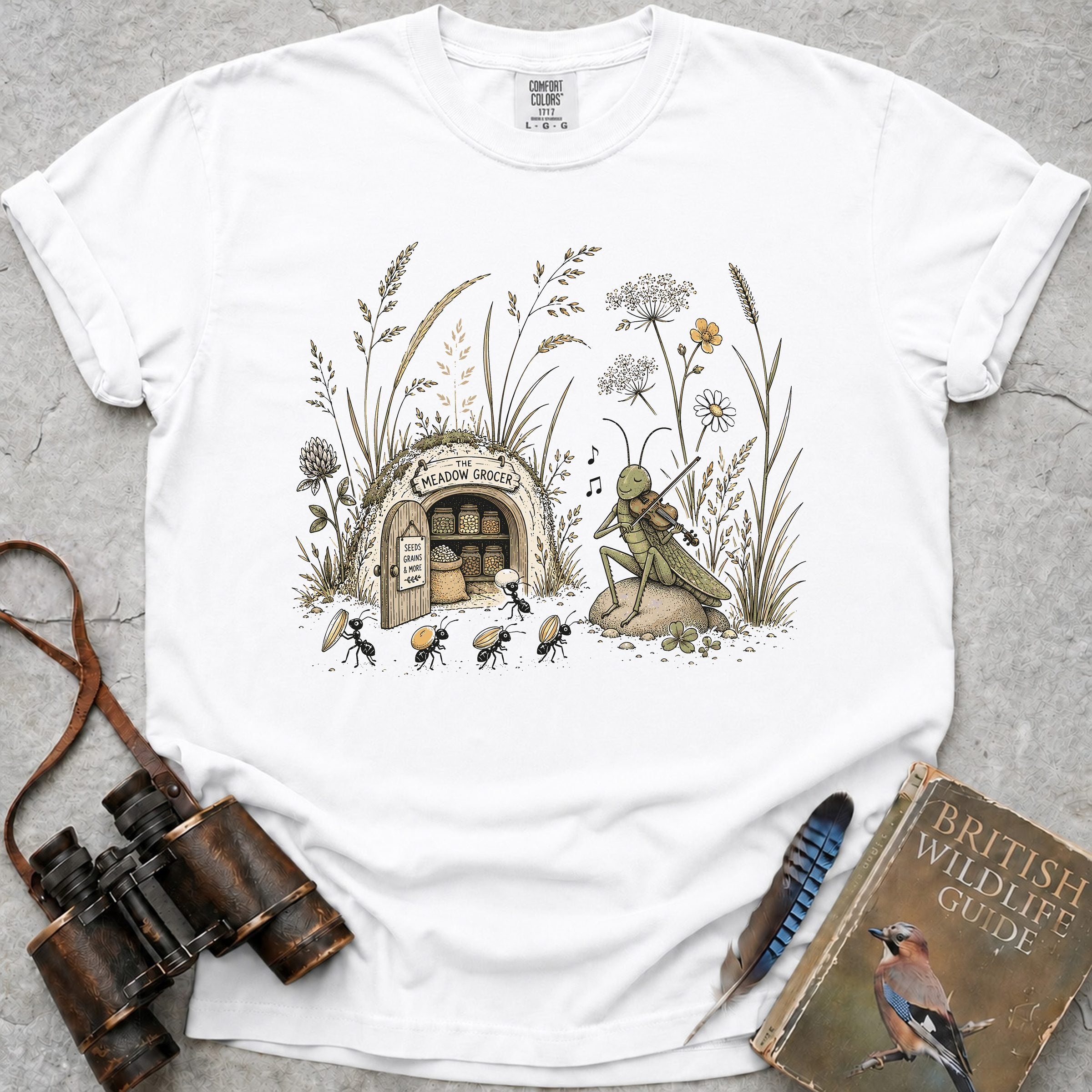 Hypnotic Cricket T-Shirt — white