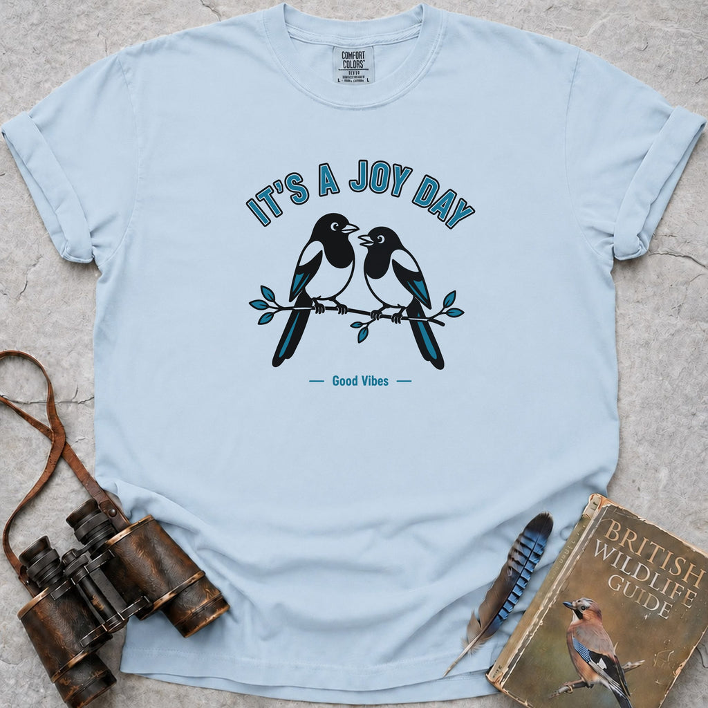 It's A Joy Day T-Shirt — chambray