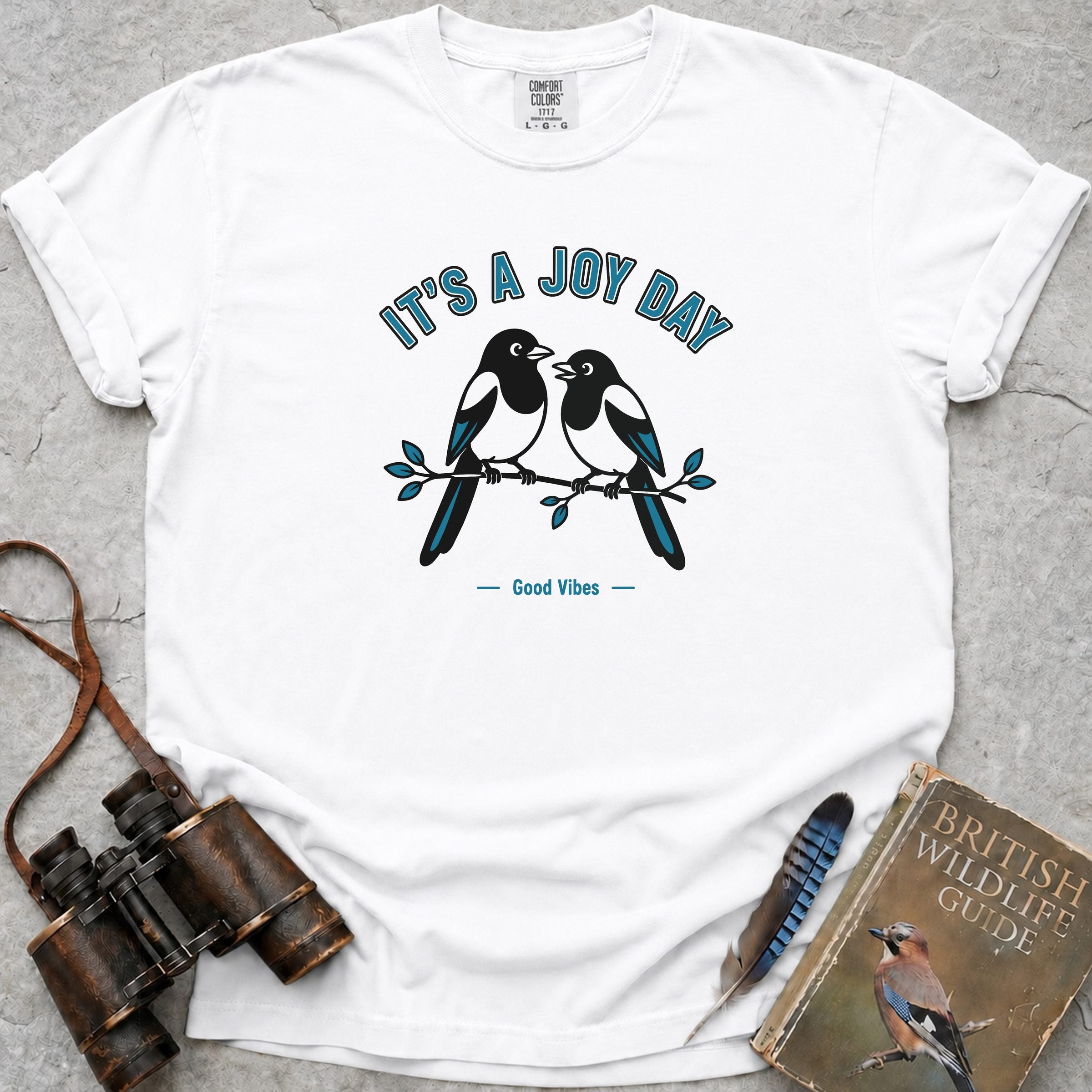 It's A Joy Day T-Shirt — white