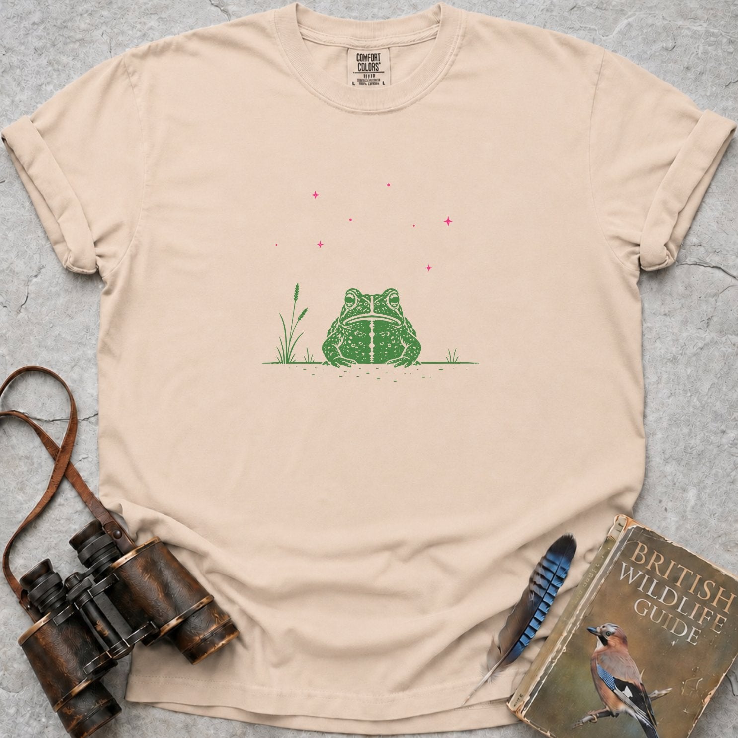Starry Green Toad T-Shirt