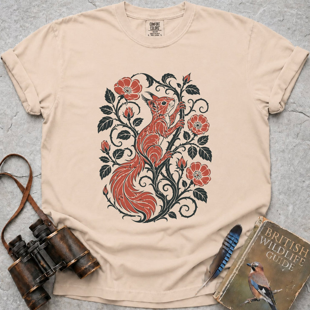 Folk Art Squirrel T-Shirt