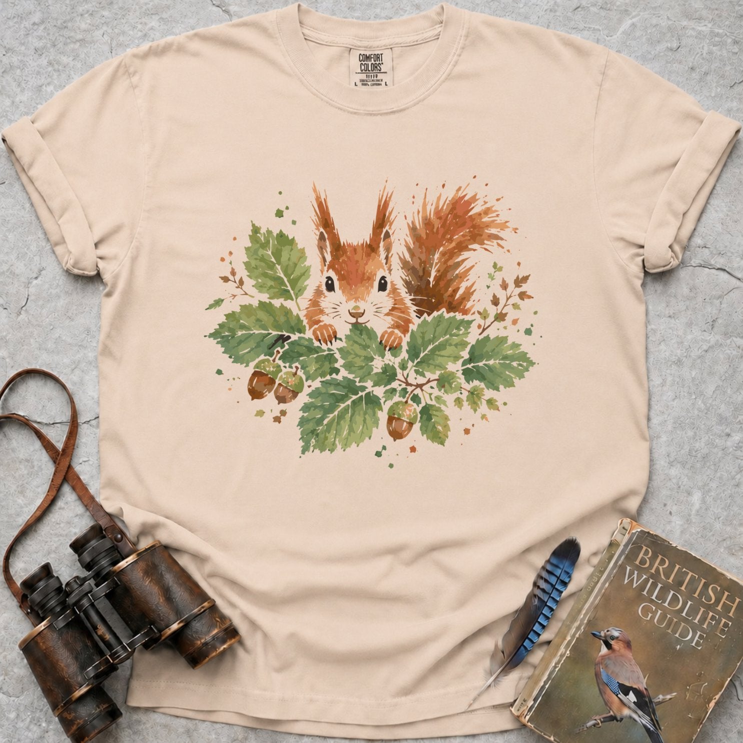 Woodland Red Squirrel T-Shirt