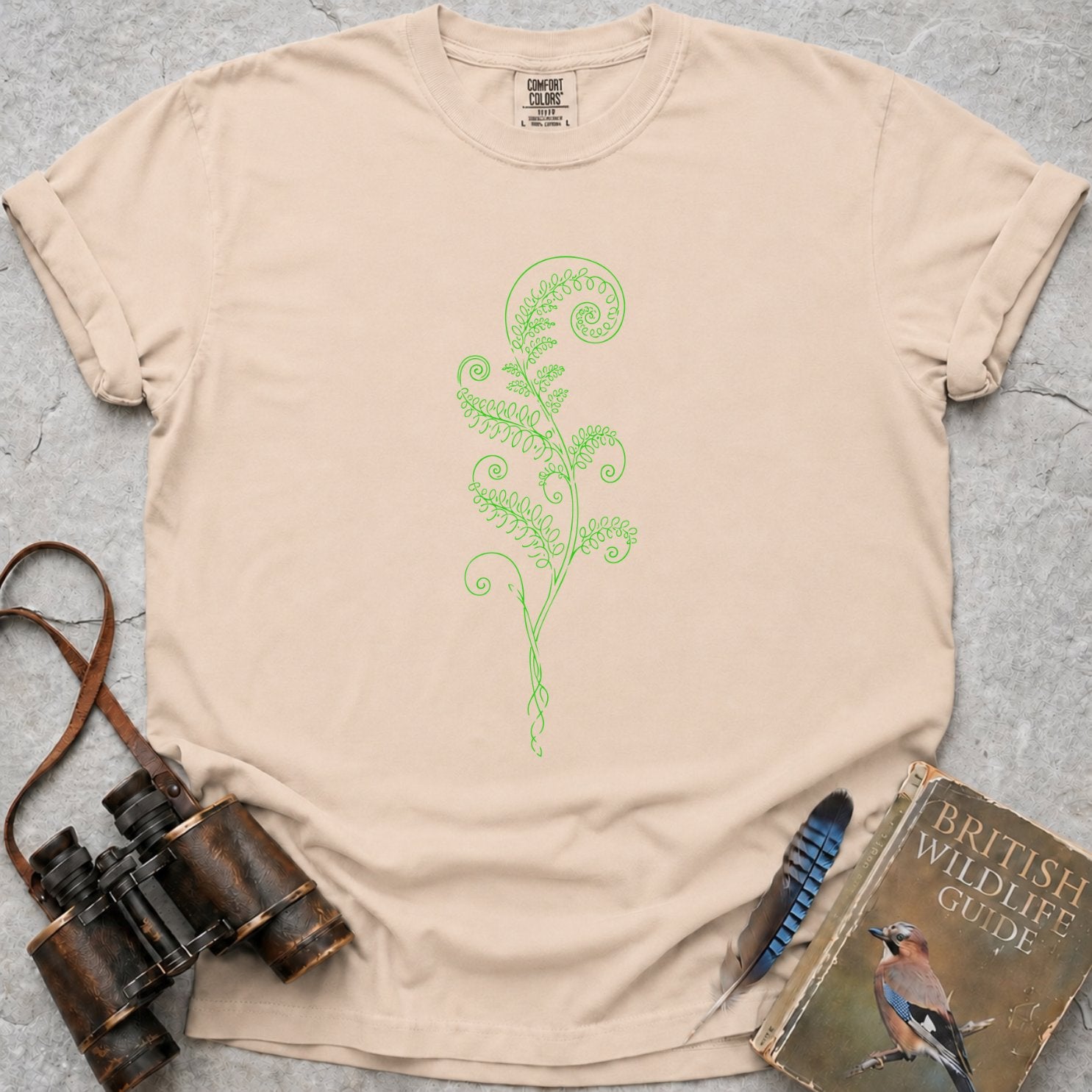 Delicate Furled Fern T-Shirt