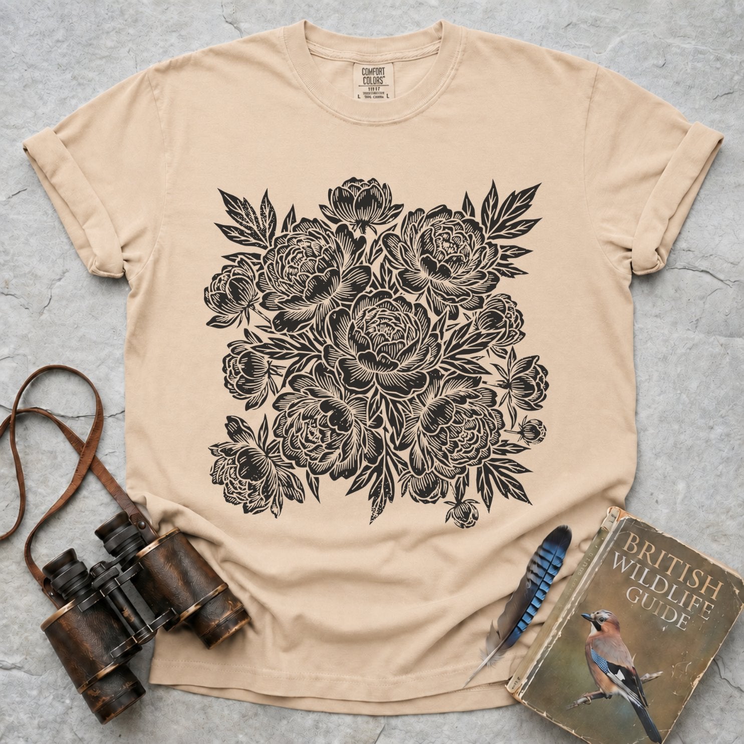 Vintage Peonies T-Shirt