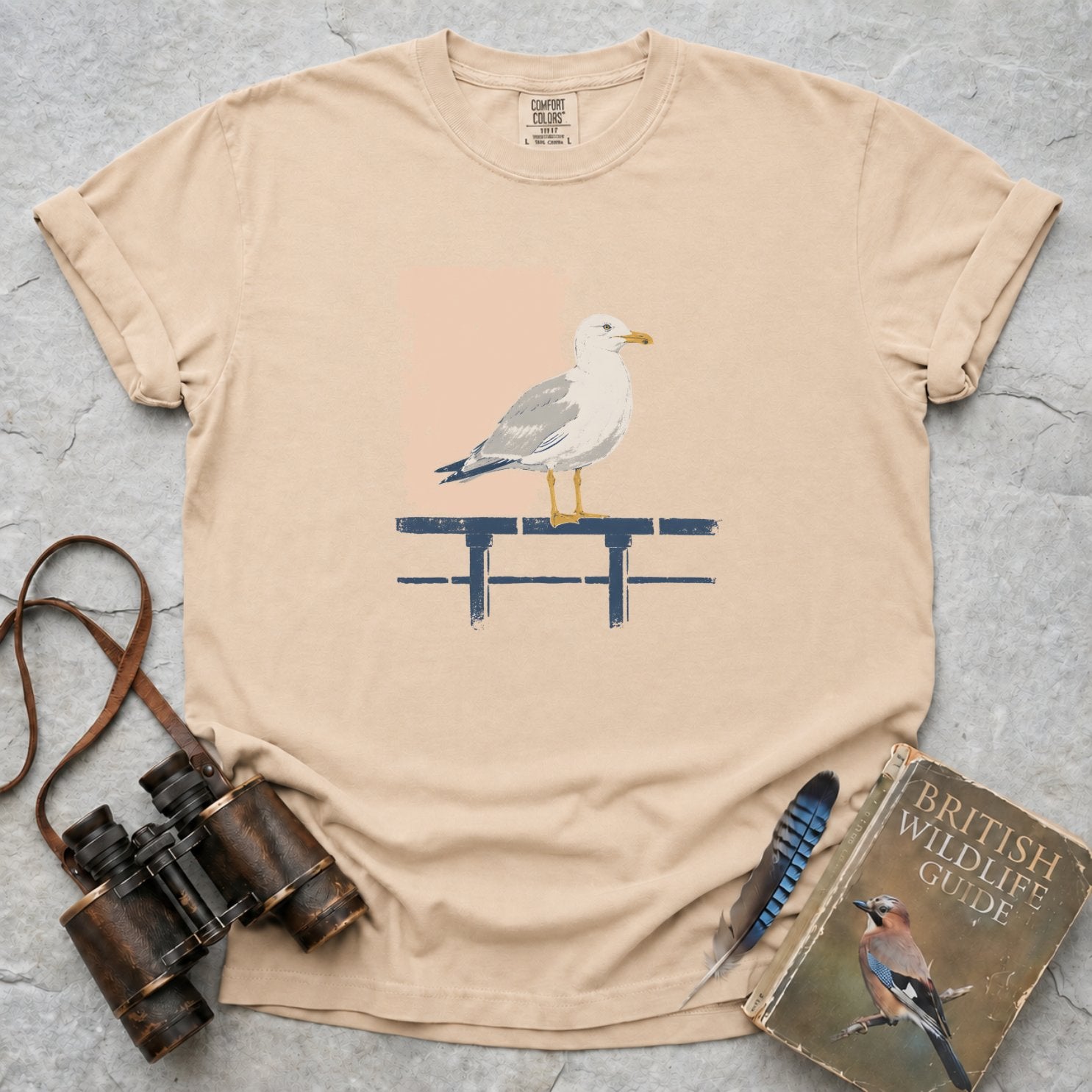Attentive Seagull T-Shirt