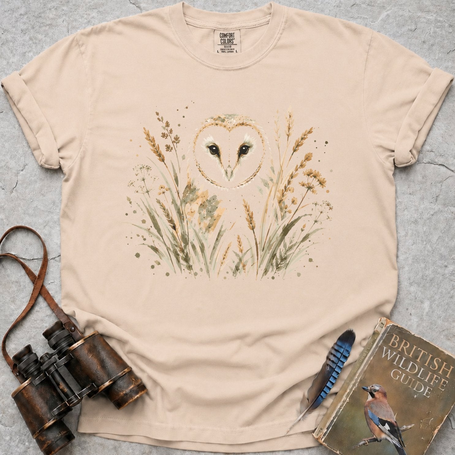 Barn Owl Meadow T-Shirt