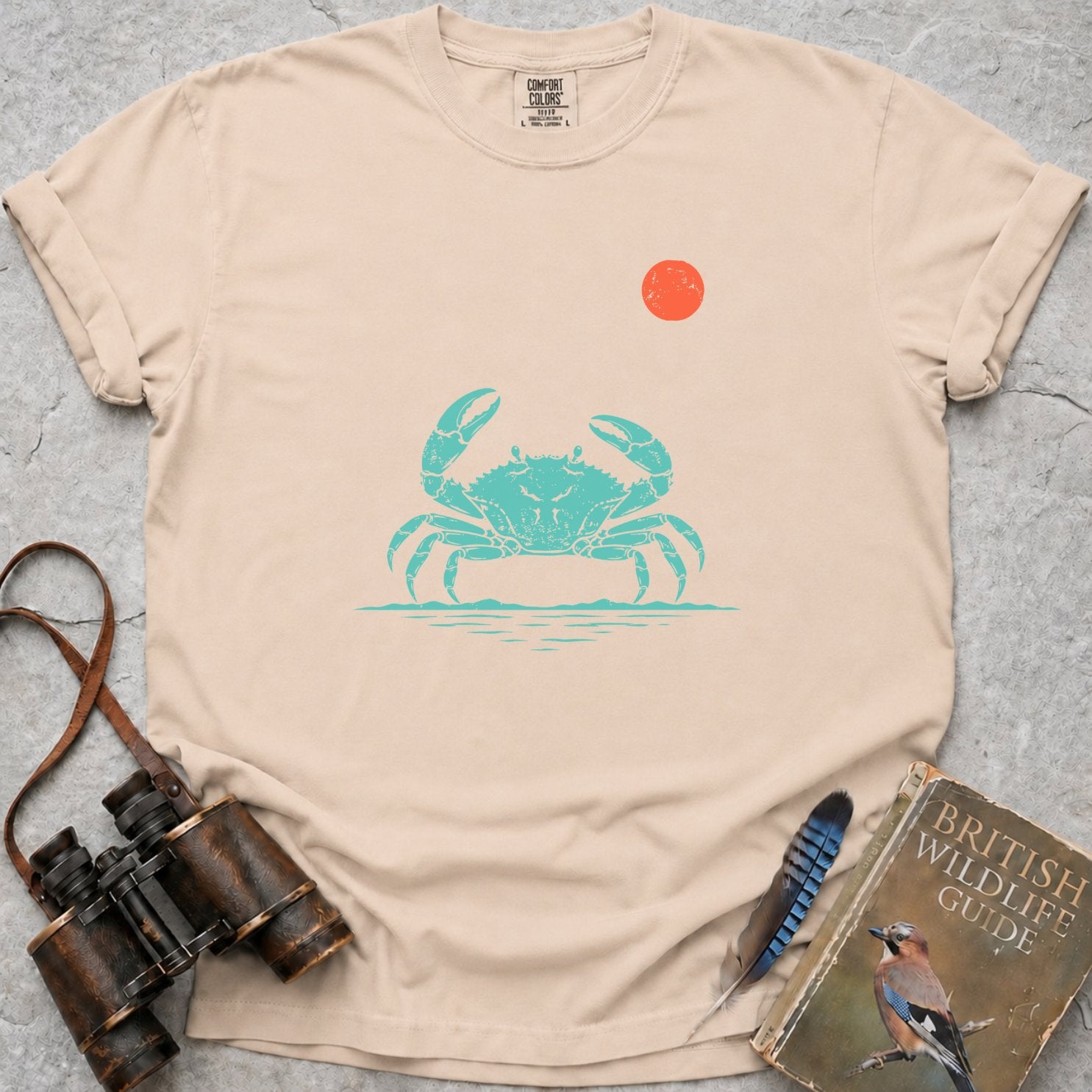 Dancing Crab At Sunrise T-Shirt