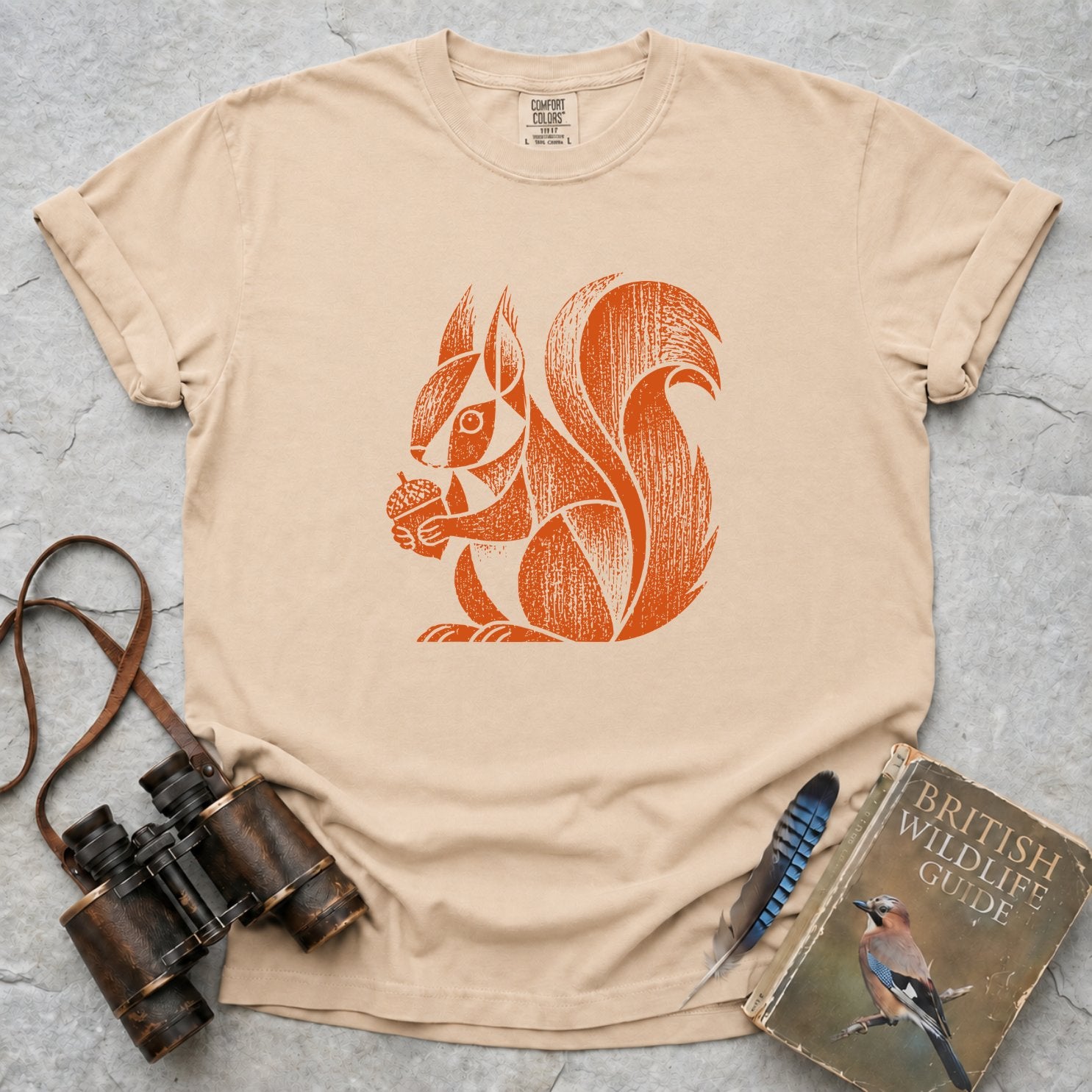 Rustic Acorn Squirrel T-Shirt